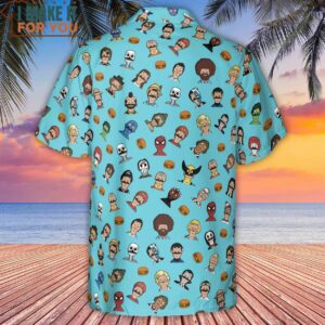 Many Faces of Bobs Burger Hawaiian Shirt 3