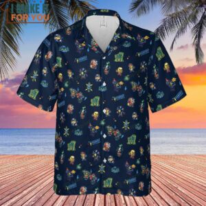 Masters Of The Universe Funny Pattern Hawaiian Shirt 2