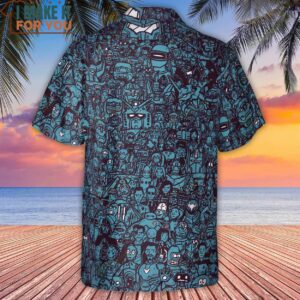 Mechanical Friends Hawaiian Shirt 3