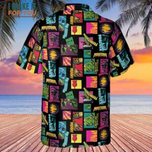 Monster Pop Movies Halloween Hawaiian Shirt 3