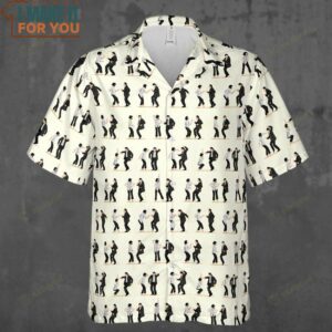 Mia Wallace and Vincent Vega Dance Pulp Fiction Hawaiian Shirt 2 1