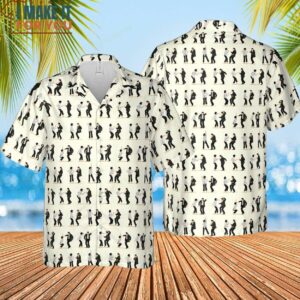 Mia Wallace and Vincent Vega Dance Pulp Fiction Hawaiian Shirt 4 1