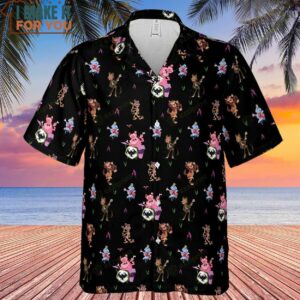 Monsters Cereal Pattern Hawaiian Shirt 2