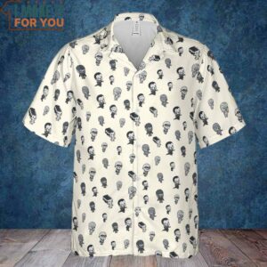 Monsters Pattern Hawaiian Shirt 2