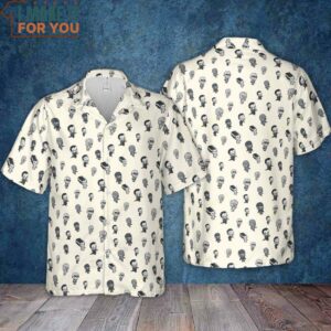Monsters Pattern Hawaiian Shirt 4