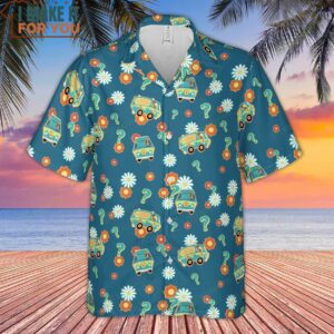 Mystery Machine Scooby Doo Hawaiian Shirt 2