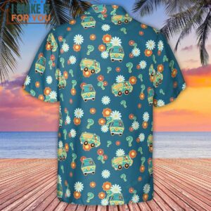 Mystery Machine Scooby Doo Hawaiian Shirt 3