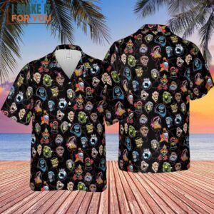 Mystery Maniacs Scooby Villains Pattern Hawaiian Shirt 4