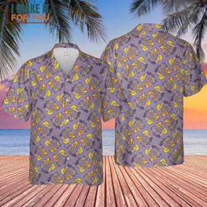 Nachos Rule Beavis and Butthead Hawaiian Shirt 4