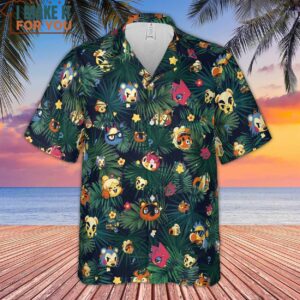 New Horizons Characters Amimal Crossing Hawaiian Shirt 2