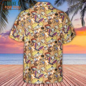 Nickelodeon 90s Mashup Hawaiian Shirt 3 1