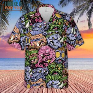 Nostalgic Villains Teenage Mutant Ninja Turtles Hawaiian Shirt 2