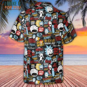 Ooh Wee! Rick and Morty Hawaiian Shirt 3