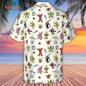 Pop Wars Star Wars Pop Art Pattern Hawaiian Shirt 3