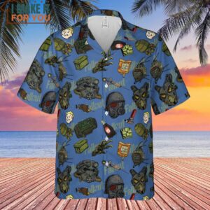 Rad Away Fallout Hawaiian Shirt 2