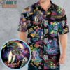 Retro Horror Characters Halloween Hawaiian Shirt, Vintage Hawaiian Shirt Sale