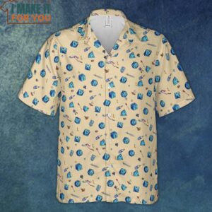 RPG DND Dices Pattern Hawaiian Shirt 2