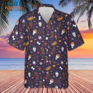 Scooby Doo Monsters Halloween Hawaiian Shirt 2