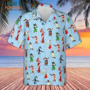Roger Rabbit Jessica Rabbit Hawaiian Shirt 2 1