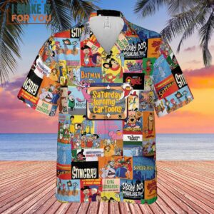 Saturday Morning Catoons Hawaiian Shirt 2 1