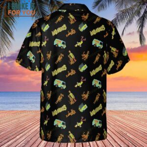 Shaggy Rogers and Scoobert Scooby Doo Hawaiian Shirt 3