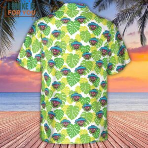 Sesame Street Oscar the Grouch Hawaiian Shirt 3