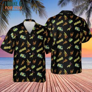 Shaggy Rogers and Scoobert Scooby Doo Hawaiian Shirt 4