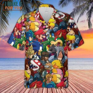 Smash Fight Super Smash Characters Hawaiian Shirt 2