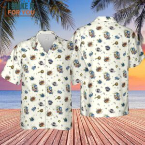 Sonic The Hedgehog Pattern Hawaiian Shirt 4