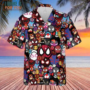 Spide Mania Spider Verse Hawaiian Shirt 2