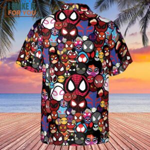 Spide Mania Spider Verse Hawaiian Shirt 3