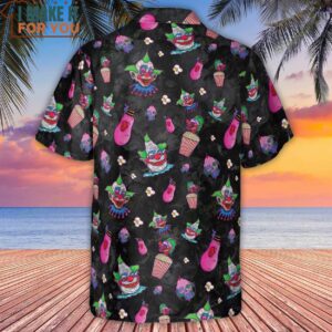 Space Horror Movie Killer Klowns Outer Hawaiian Shirt 3