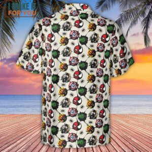 Spider Venom Pattern Hawaiian Shirt 3
