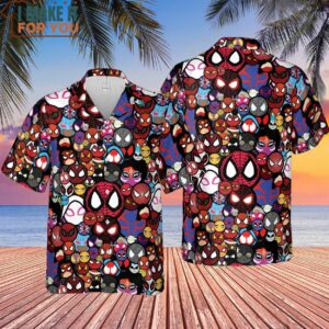 Spide Mania Spider Verse Hawaiian Shirt 4