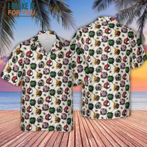 Spider Venom Pattern Hawaiian Shirt 4
