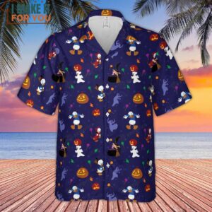 Spooky Disney Duck Halloween Hawaiian Shirt Gift Ideas For Cartoon Lovers 2