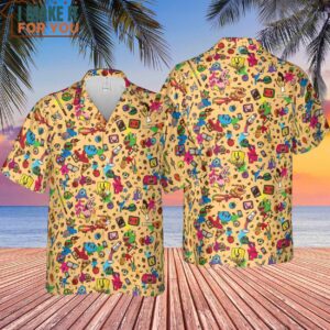 Spongebob Doodle Hawaiian Shirt Gift Ideas For Cartoon Lovers 4