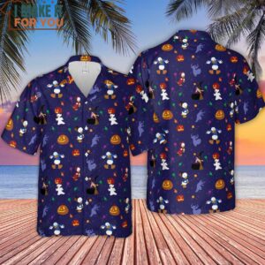 Spooky Disney Duck Halloween Hawaiian Shirt Gift Ideas For Cartoon Lovers 4