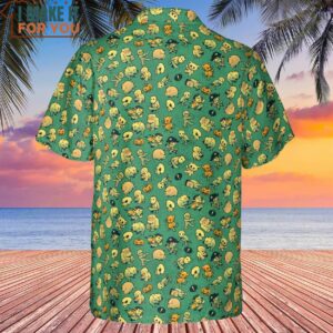 Terror Attack Cute Horror Characters Halloween Hawaiian Shirt Gift Ideas For Cartoon Lovers 3