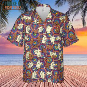 The Angry Beavers Pattern Hawaiian Shirt Gifts for Cartoons Lovers 2