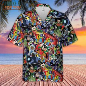 The Complete Series Teen Titans Hawaiian Shirt Gifts for Cartoons Lovers 2