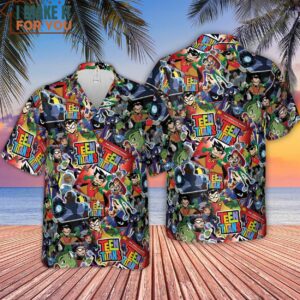 The Complete Series Teen Titans Hawaiian Shirt Gifts for Cartoons Lovers 4
