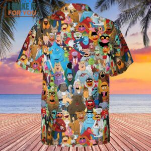 The Great Muppet Jubilee The Muppet Hawaiian Shirt Gifts for Cartoons Lovers 3
