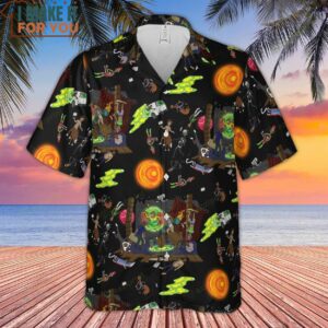 The Eric Andre Show Rick and Morty Hawaiian Shirt Gifts for Cartoons Lovers 2 1