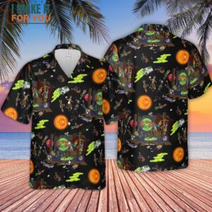 The Eric Andre Show Rick and Morty Hawaiian Shirt Gifts for Cartoons Lovers 4 1