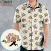 TMNT Characters Pattern Hawaiian Shirt, Best Gifts for Cartoon Lovers