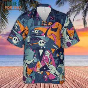 The Nightmare Before Christmas Hawaiian Shirt Gifts for Cartoons Lovers 2