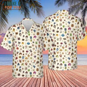 The Muppets Pattern Hawaiian Shirt Gifts for Cartoons Lovers 4