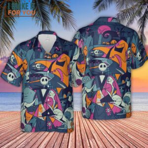The Nightmare Before Christmas Hawaiian Shirt Gifts for Cartoons Lovers 4