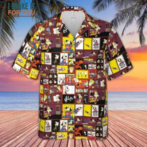 Underdog Cartoon Pattern Hawaiian Shirt Best Gifts for Cartoon Lovers 2